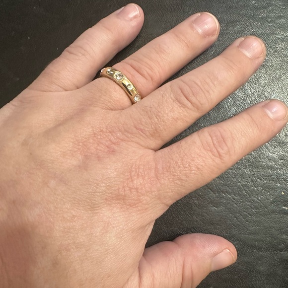 Nordstrom Rack 5 Pack Gold Stacking Rings - Picture 6 of 6